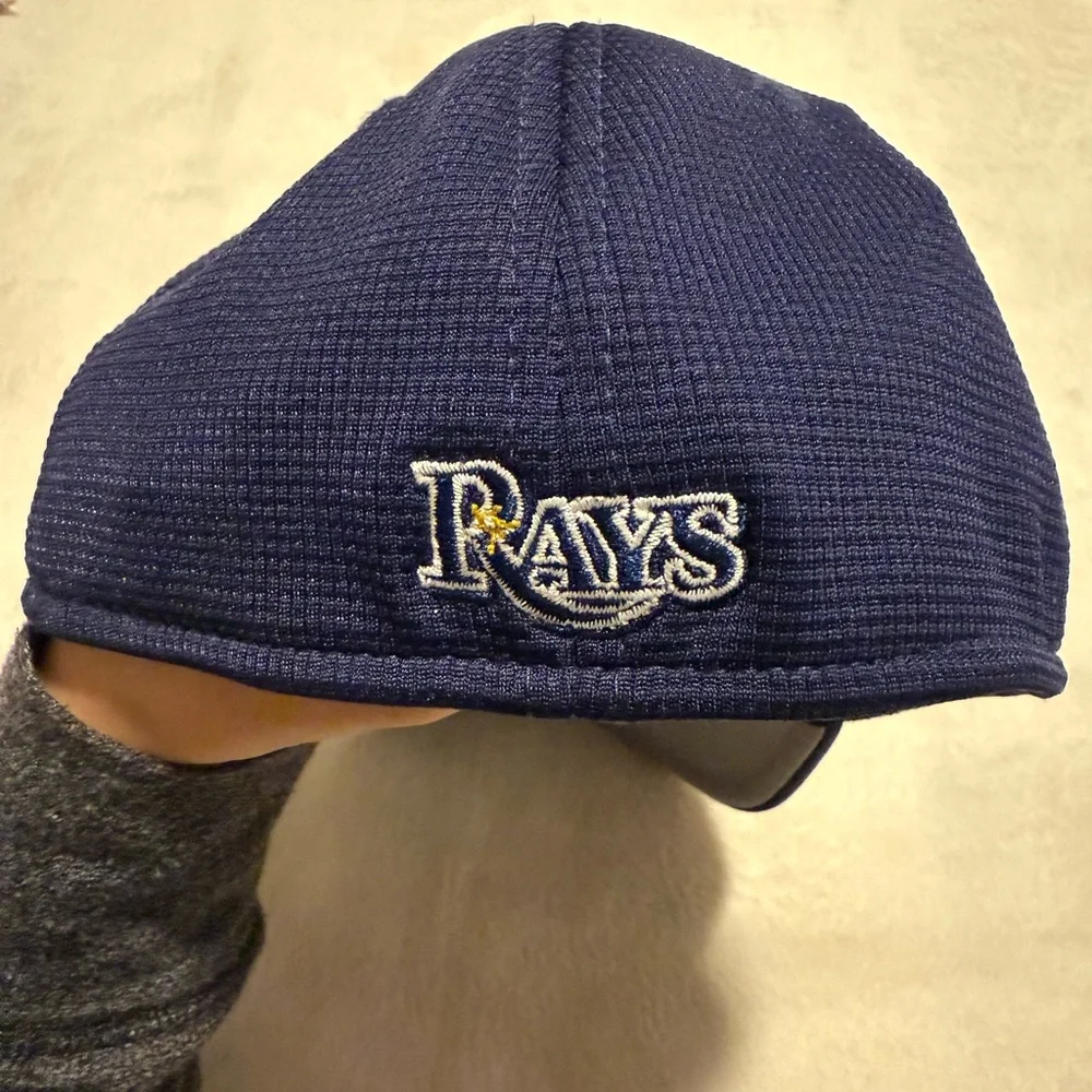 New Era Navy 39THIRTY Cap Tampa Bay Rays - Picture 3 of 5